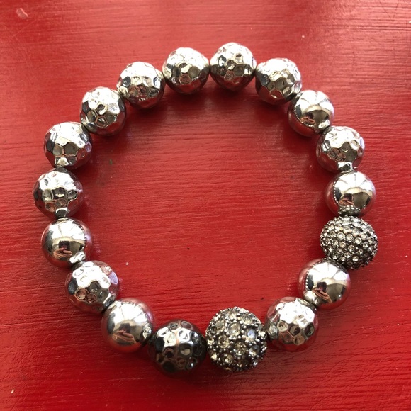 Stella & Dot Moonstone Stretch Bracelet - Picture 2 of 4